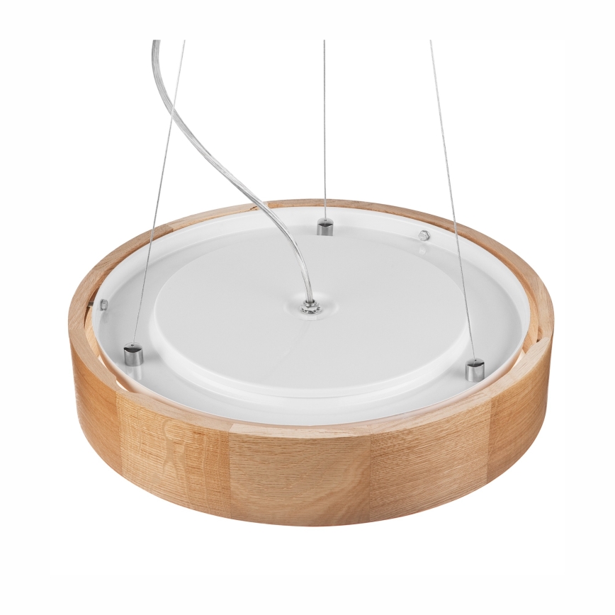 Lámpara colgante OAK 2xE27/60W/230V roble ø 37 cm