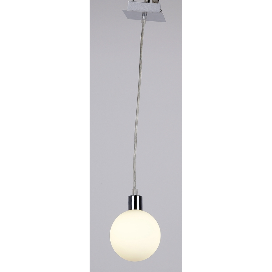Lámpara colgante ODEN 1xG9/40W/230V diá. 12 cm