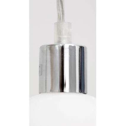 Lámpara colgante ODEN 1xG9/40W/230V diá. 12 cm