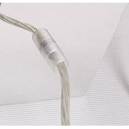 Lámpara colgante ODEN 1xG9/40W/230V diá. 12 cm
