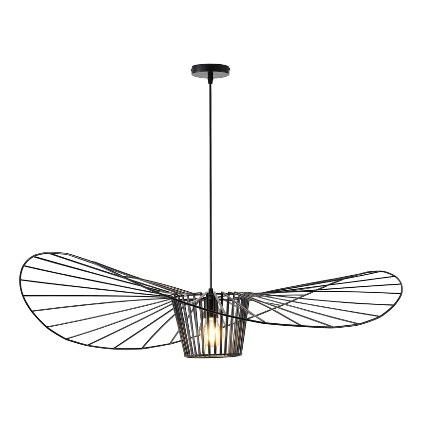 Lámpara colgante OGGI 1xE27/40W/230V diá. 100 cm negro
