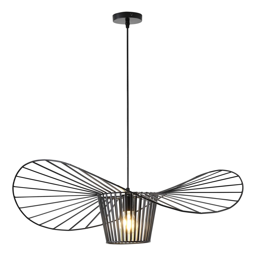 Lámpara colgante OGGI 1xE27/40W/230V diá. 80 cm negro