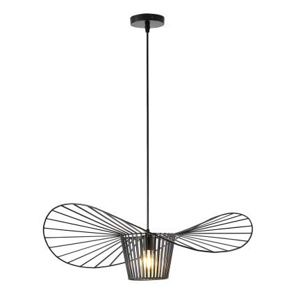 Lámpara colgante OGGI 1xE27/40W/230V diá. 60 cm negro