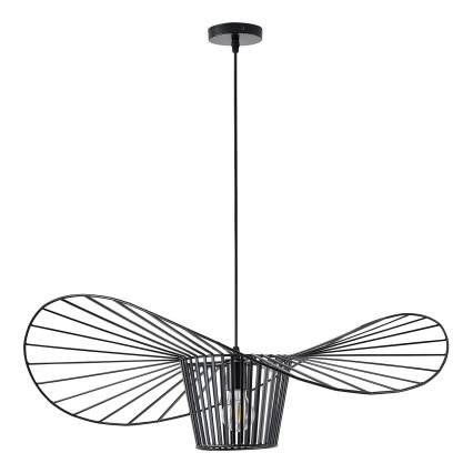 Lámpara colgante OGGI 1xE27/40W/230V diá. 80 cm negro