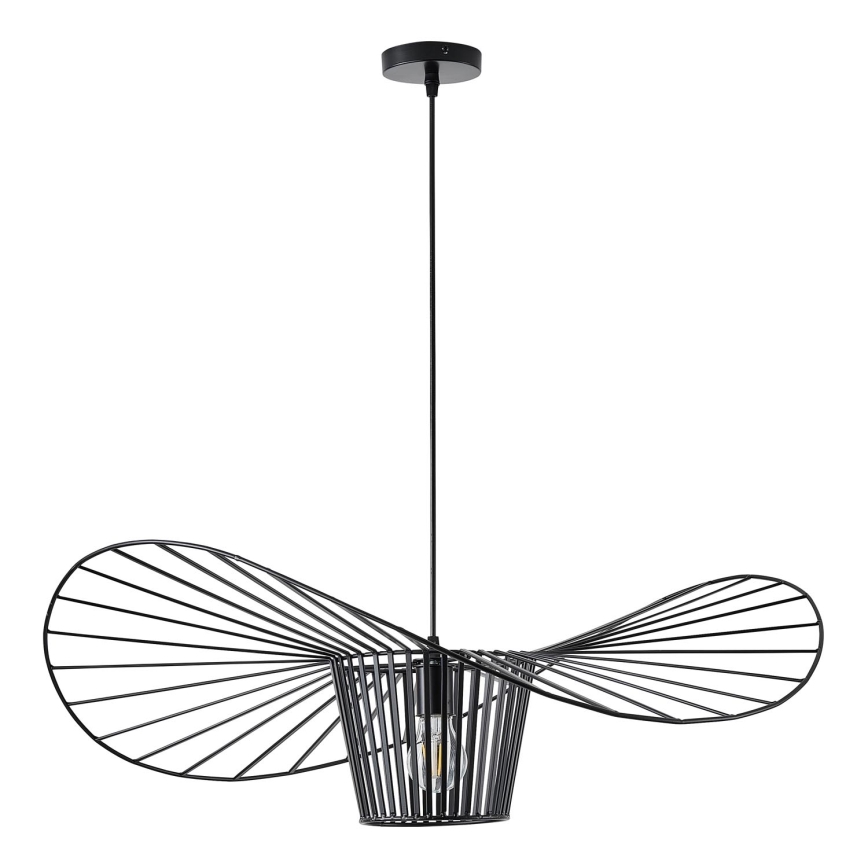 Lámpara colgante OGGI 1xE27/40W/230V diá. 80 cm negro