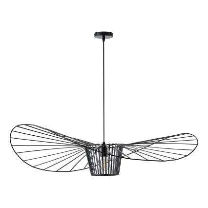 Lámpara colgante OGGI 1xE27/40W/230V diá. 100 cm negro
