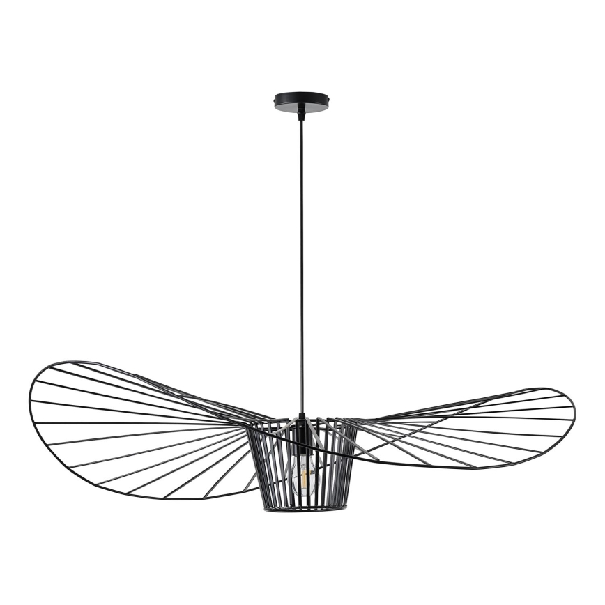 Lámpara colgante OGGI 1xE27/40W/230V diá. 100 cm negro