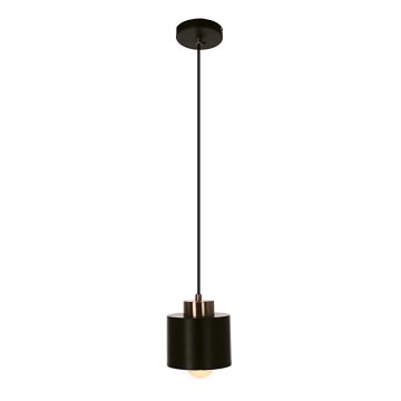 Lámpara colgante OLENA 1xE27/60W/230V negro