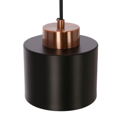 Lámpara colgante OLENA 1xE27/60W/230V negro