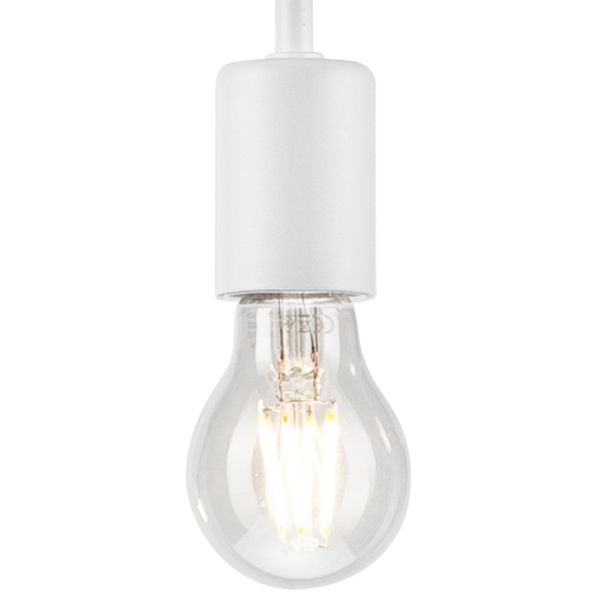 Lámpara colgante con cable ORAZIO 1xE27/60W/230V haya