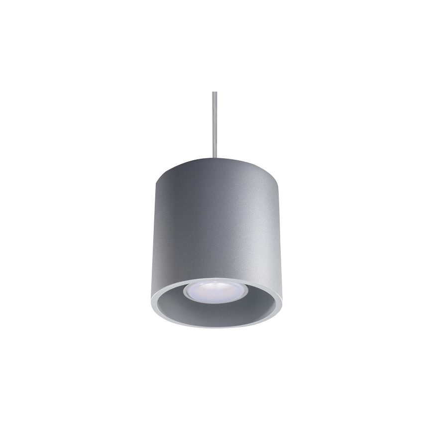 Lámpara colgante ORBIS 1 1xGU10/40W/230V gris