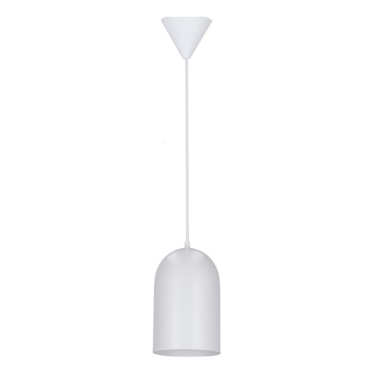 Lámpara colgante OSS 1xE27/40W/230V blanco