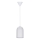 Lámpara colgante OSS 1xE27/40W/230V blanco