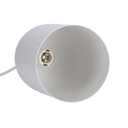 Lámpara colgante OSS 1xE27/40W/230V blanco