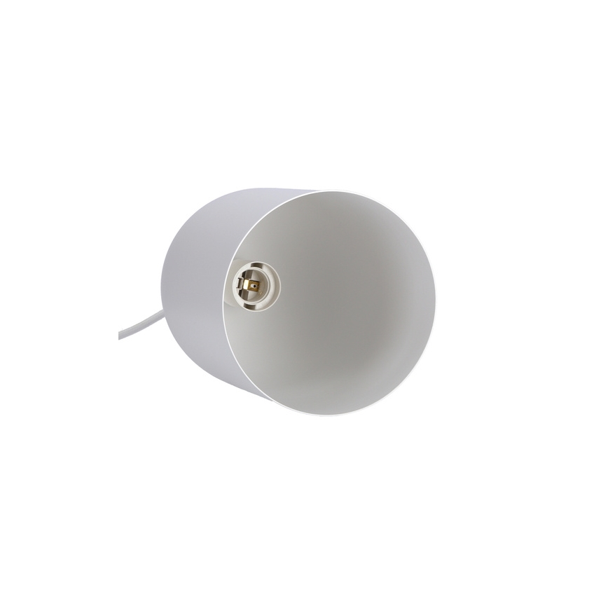 Lámpara colgante OSS 1xE27/40W/230V blanco