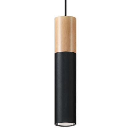 Lámpara colgante PABLO 1xGU10/40W/230V negro