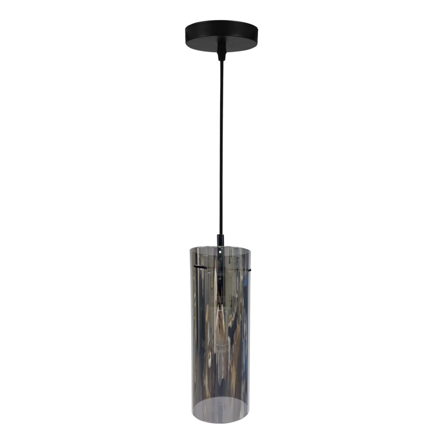 Lámpara colgante PADOVA 1xE27/15W/230V negro