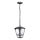 Lámpara colgante para exterior TEVIO 1xE27/60W/230V IP54 negro