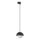 Lámpara colgante para sistema de raíles monofásico BONO 1xG9/8W/230V negro