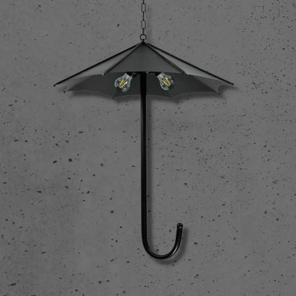 Lámpara colgante PARASOL 3xE27/20W/230V