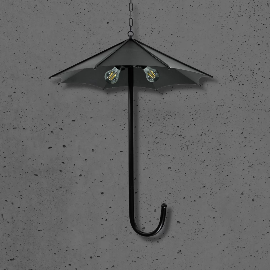 Lámpara colgante PARASOL 3xE27/20W/230V
