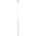 Lámpara colgante PASTELO 1xG9/8W/230V color crema