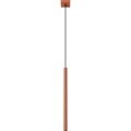 Lámpara colgante PASTELO 1xG9/8W/230V rojo