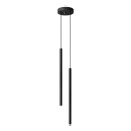 Lámpara colgante PASTELO 2xG9/8W/230V negro