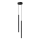 Lámpara colgante PASTELO 2xG9/8W/230V negro