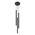 Lámpara colgante PASTELO 3P 3xG9/12W/230V negro