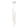 Lámpara colgante PASTELO 3xG9/8W/230V color crema