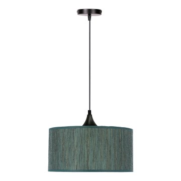 Lámpara colgante PATTI 1xE27/60W/230V diá. 30 cm Verde