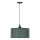 Lámpara colgante PATTI 1xE27/60W/230V diá. 30 cm Verde