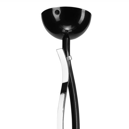 Lámpara colgante PAULA 5xE27/60W/230V negro