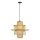Lámpara colgante PINCHOS 1xE27/40W/230V diá. 45 cm bambú