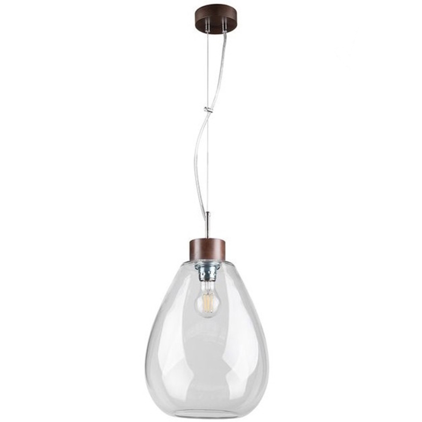 Lámpara colgante PIRO 1xE27/60W/230V haya