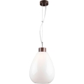 Lámpara colgante PIRO 1xE27/60W/230V haya