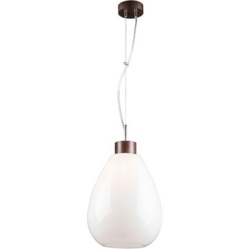 Lámpara colgante PIRO 1xE27/60W/230V haya