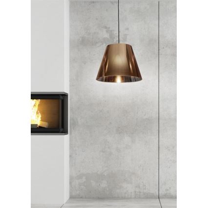 Lámpara colgante PLATINO 1xE27/60W/230V