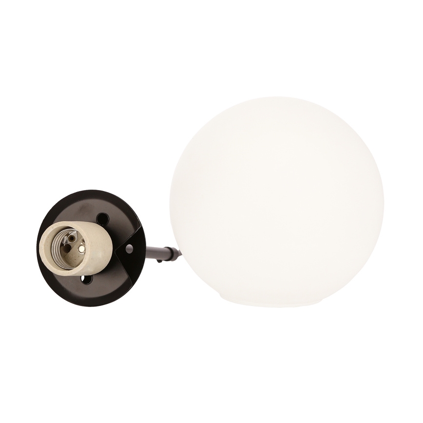 Lámpara colgante POMPEI 1xE27/40W/230V negro