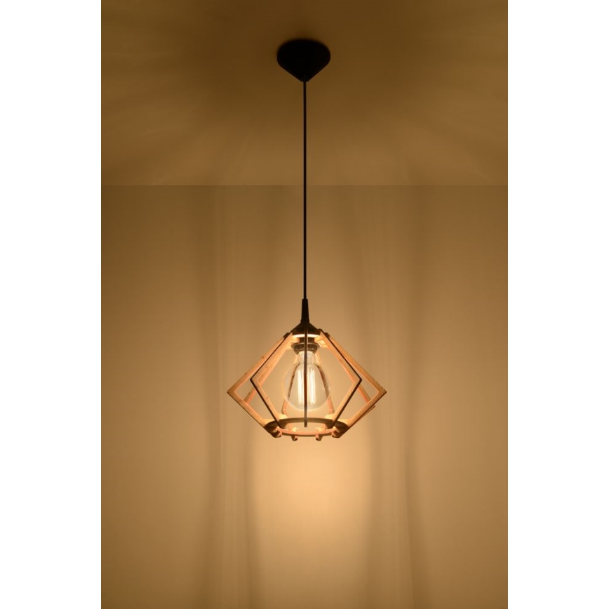 Lámpara colgante POMPELMO 1xE27/60W/230V