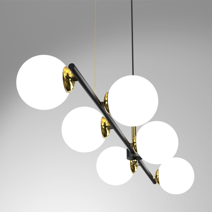 Lámpara colgante POP 6xE14/40W/230V