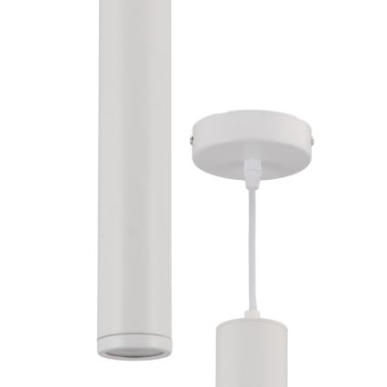 Lámpara colgante PORTER 1xGU10/8W/230V blanco
