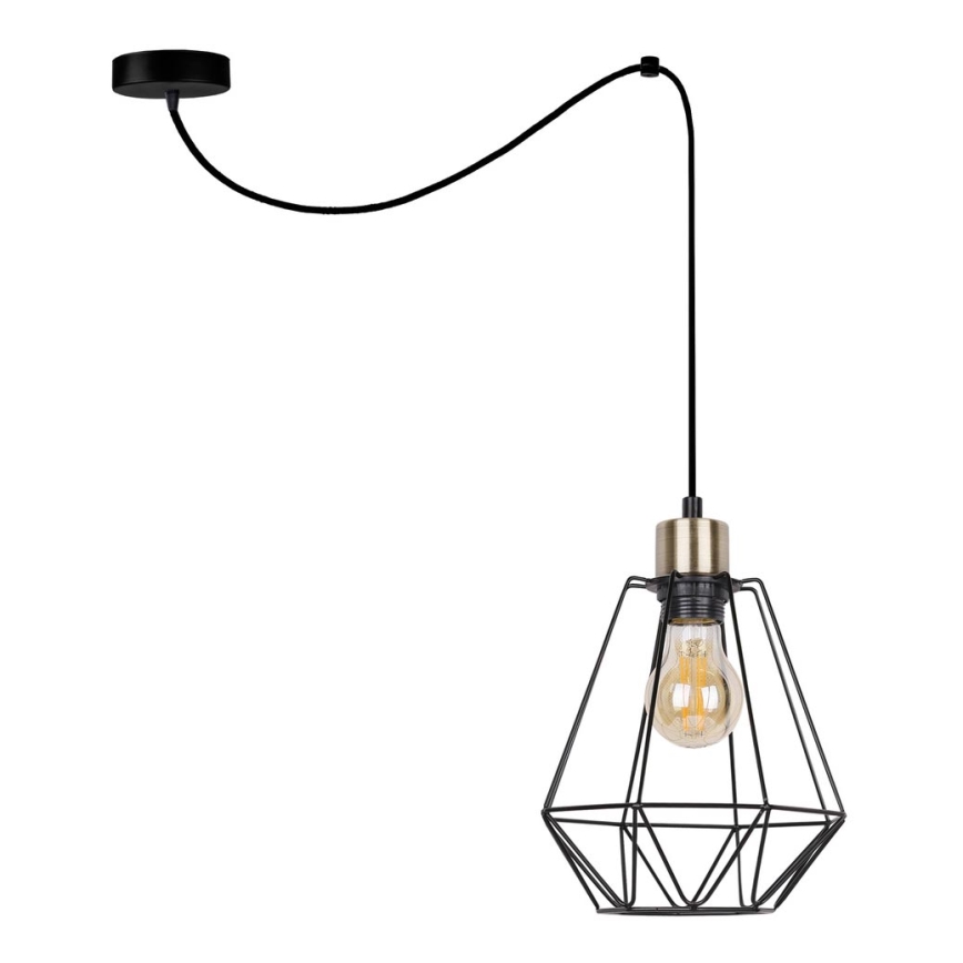 Lámpara colgante PRIMO 1xE27/60W/230V araña