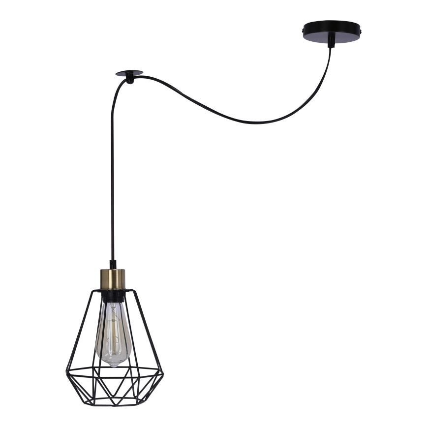 Lámpara colgante PRIMO 1xE27/60W/230V araña