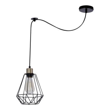 Lámpara colgante PRIMO 1xE27/60W/230V araña
