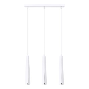 Lámpara colgante PRYSM 3xG9/8W/230V blanco