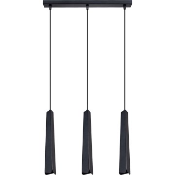 Lámpara colgante PRYSM 3xG9/8W/230V negro