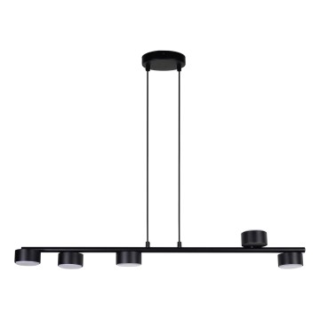 Lámpara colgante PUNTO 5xGX53/12W/230V negro