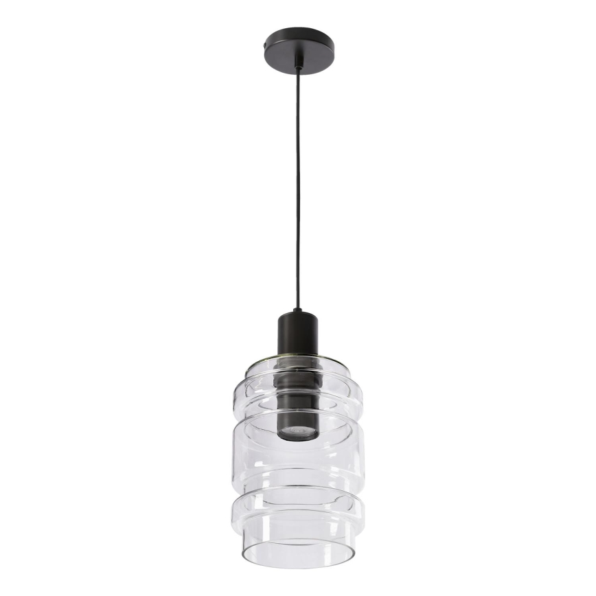 Lámpara colgante RADON 1xE27/40W/230V transparente
